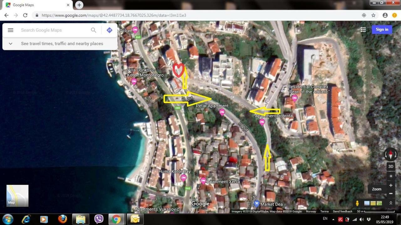 Absolute Apartman Kotor Exterior foto